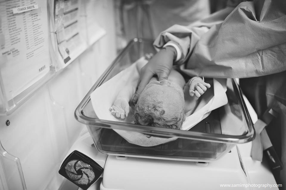 C-section birth at Tift Regional Tifton Birth photographer