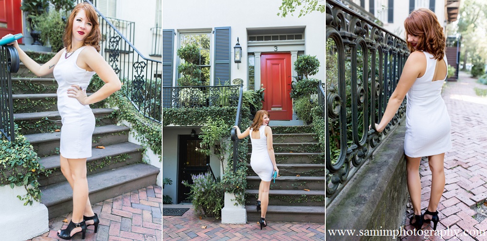 Ashburn Georgia Photographer Downtown Savannah Style Blogger Session