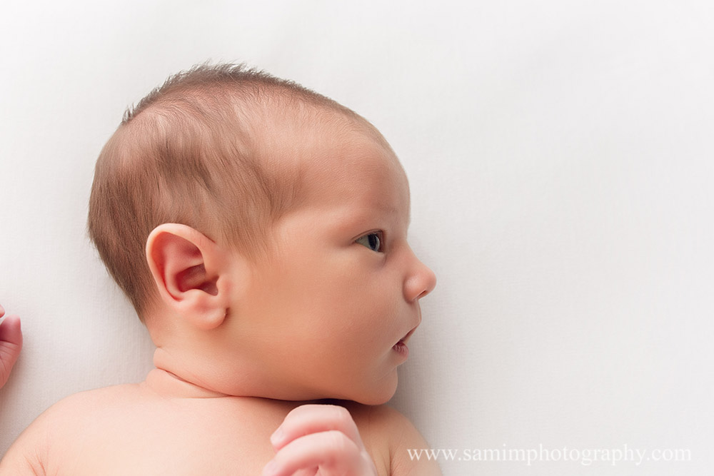 valdosta GA photographer neutral studio newborn session