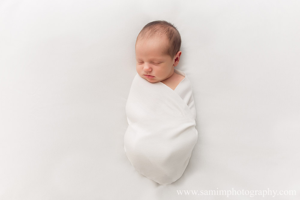 valdosta GA photographer neutral studio newborn session