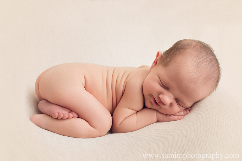 valdosta GA photographer neutral studio newborn session