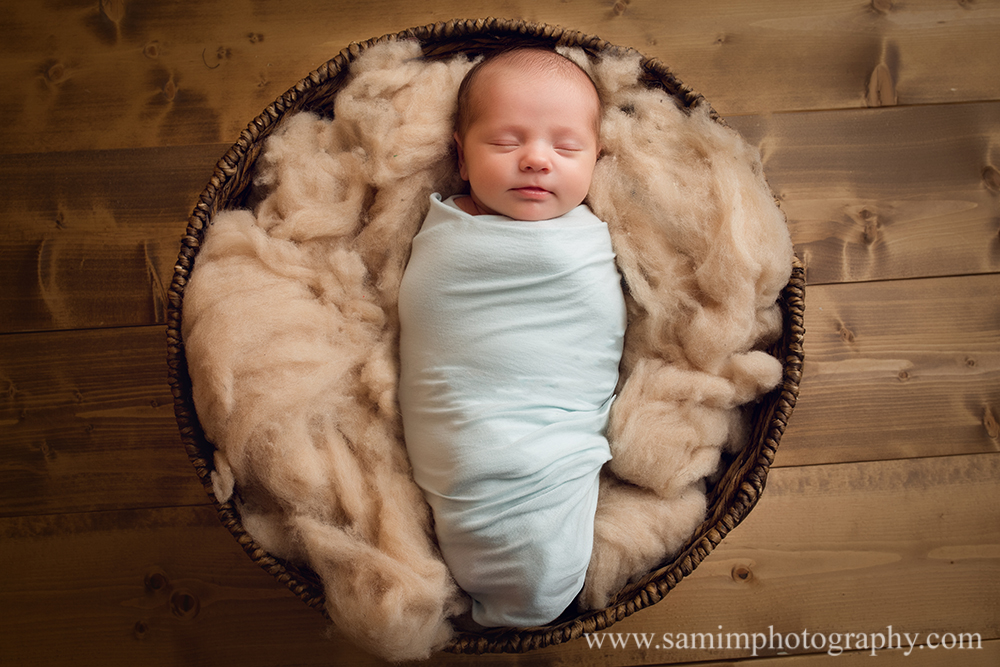 valdosta GA photographer neutral studio newborn session