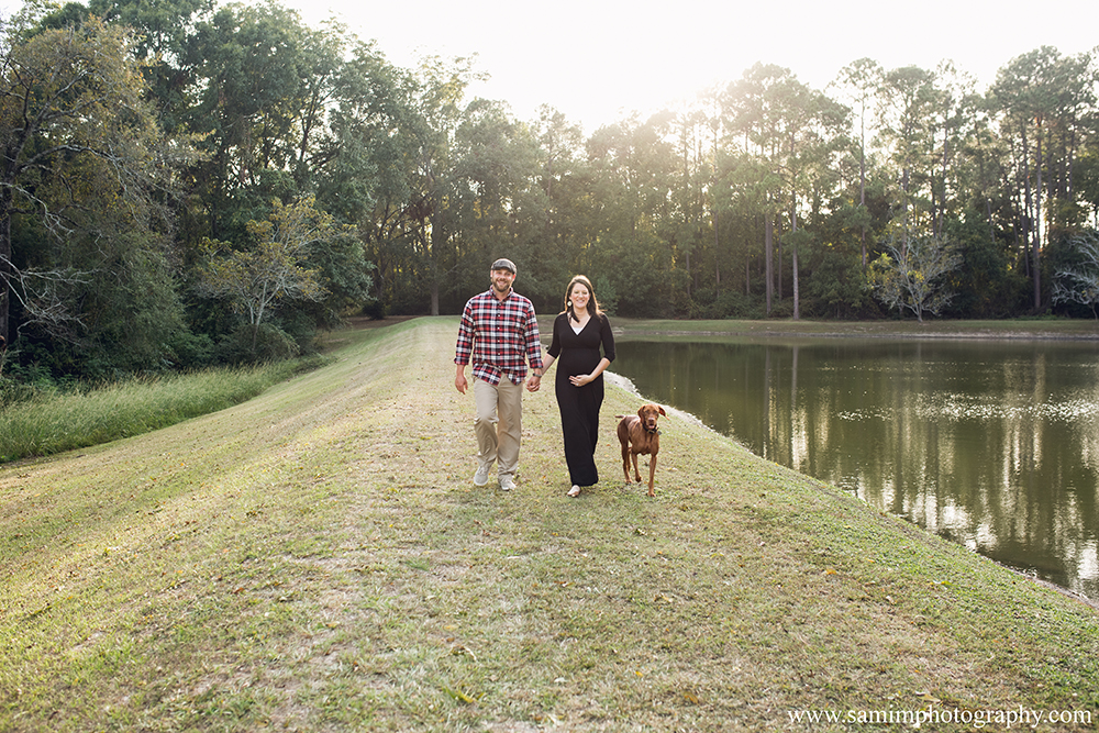 Ashburn Ga Photographer Fall Plaid Maternity Session