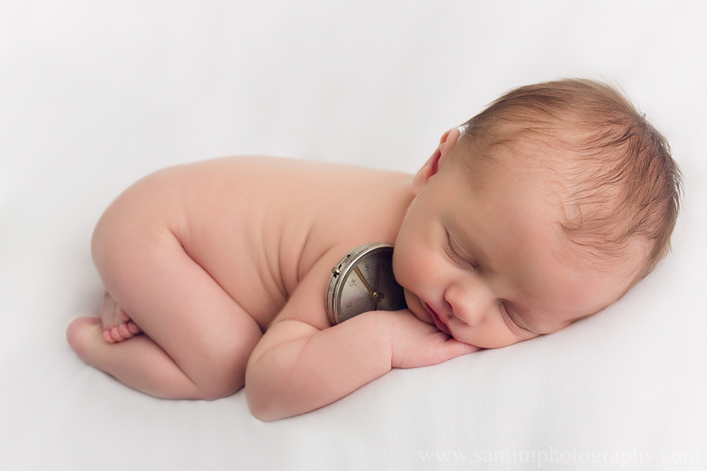 Ashburn GA photographer Snuggly Newborn Studio Session