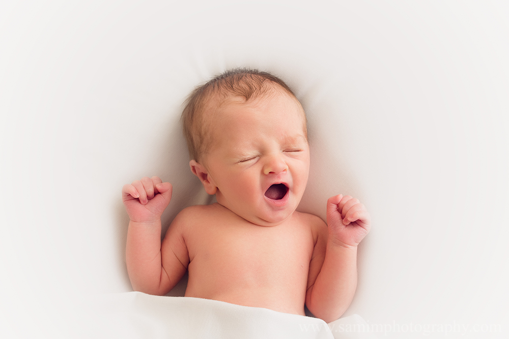 Ashburn GA photographer Snuggly Newborn Studio Session