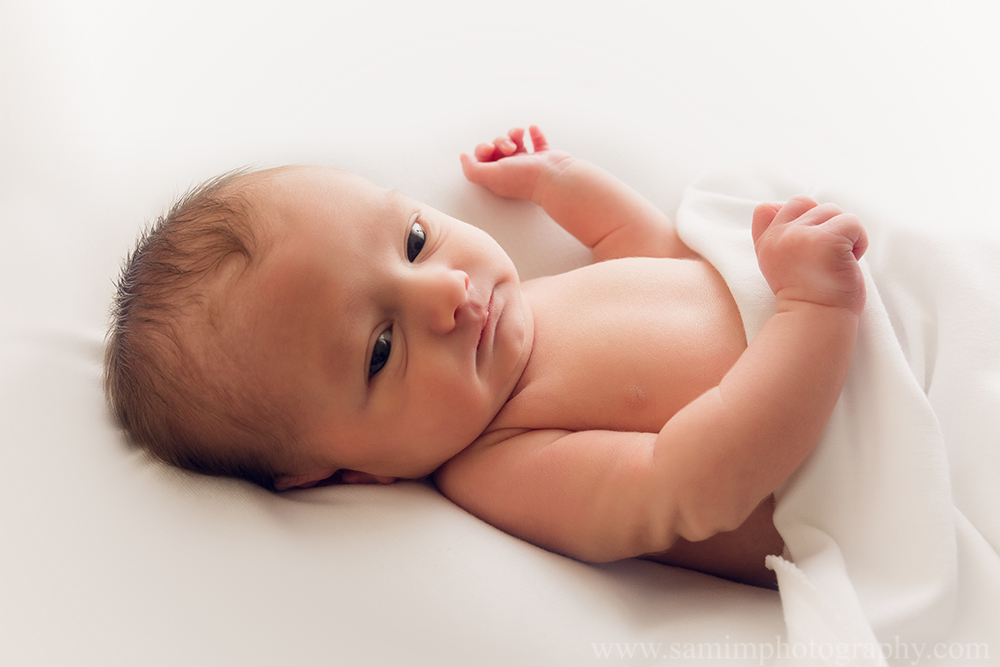 Ashburn GA photographer Snuggly Newborn Studio Session