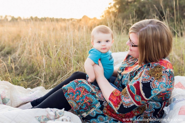 SamiM Photography Fall Sunset Session family son son and mom