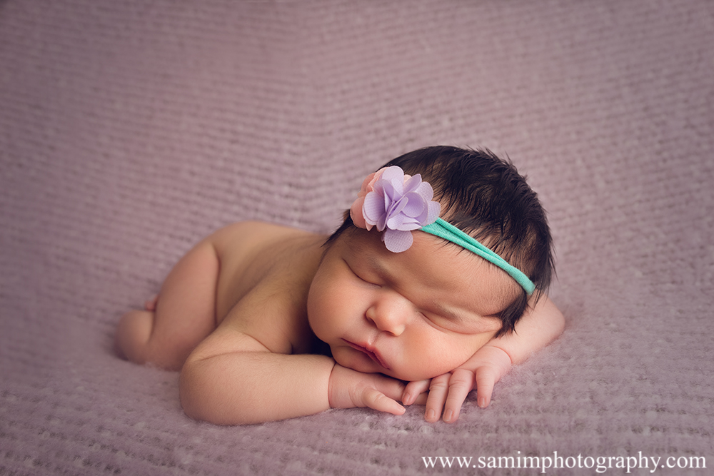 SamiM Photography newborn studio session recapping 365 days