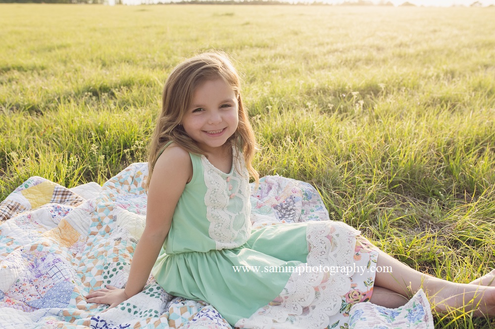 Valdosta Ga family photographer spring sunset session 