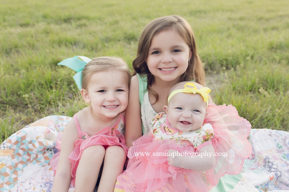 Valdosta Ga family photographer spring sunset session 