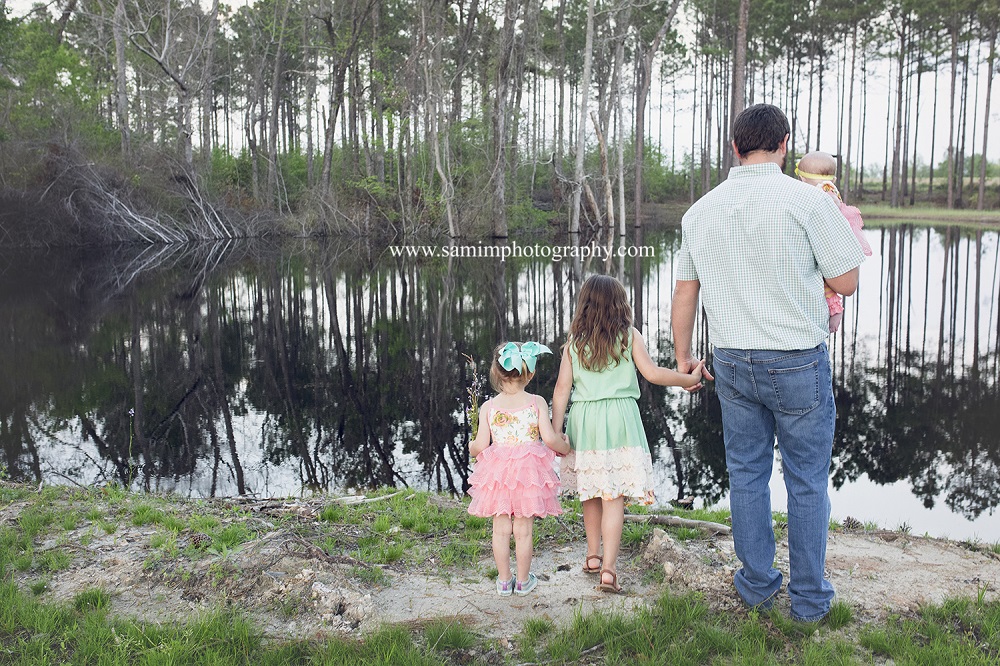 Valdosta Ga family photographer spring sunset session 