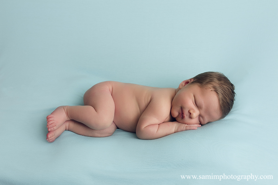 SamiM Photography little boy's newborn session