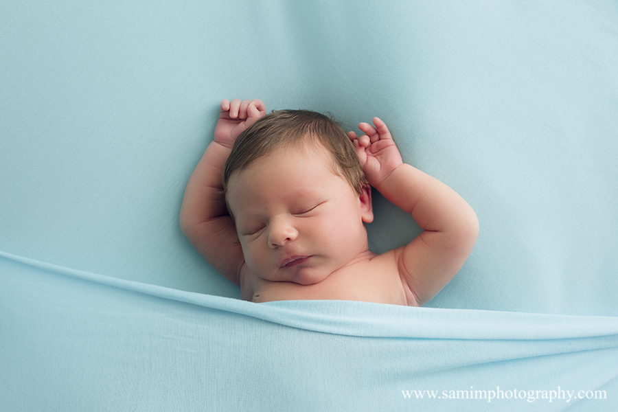 SamiM Photography little boy's newborn session