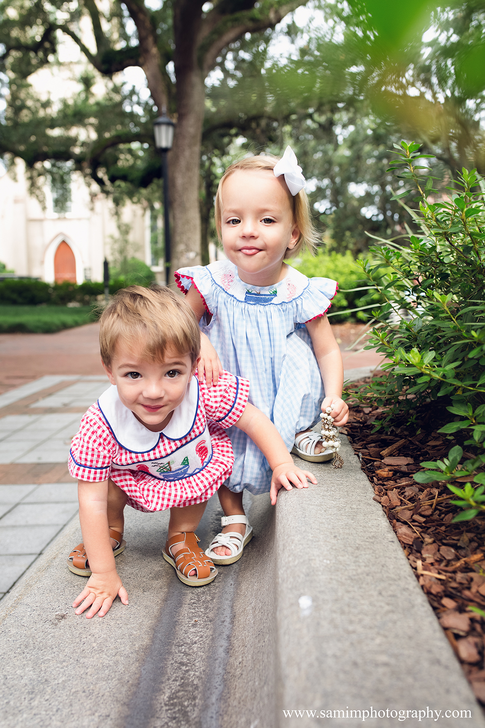 Downtown Savannah Family Session
