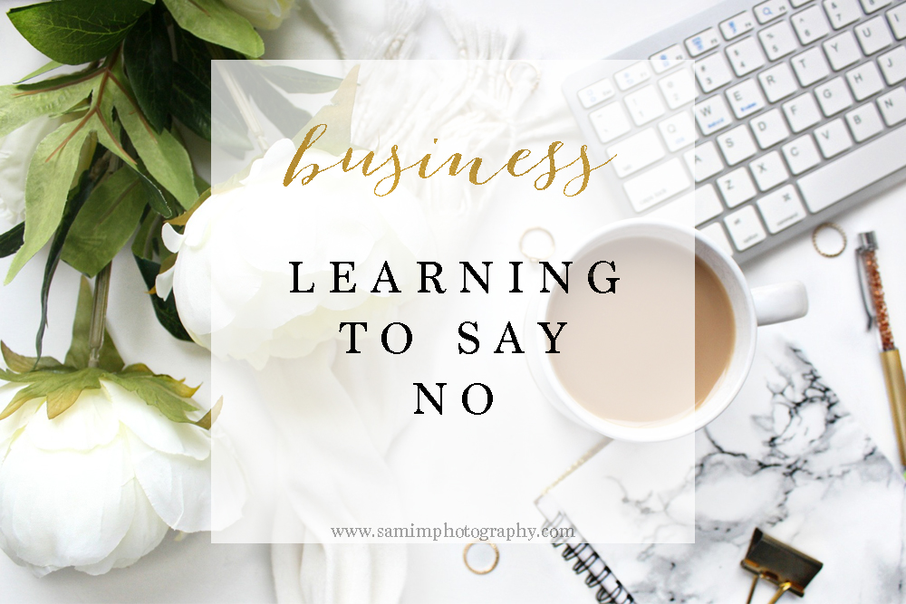 Learning to say no in your small business
