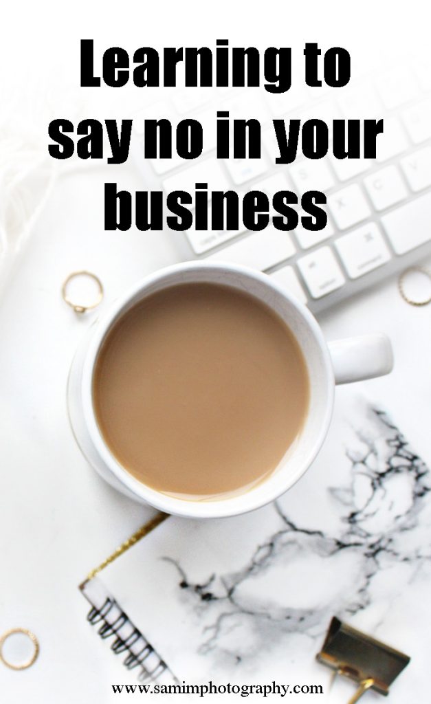 Learning to say no in your small business