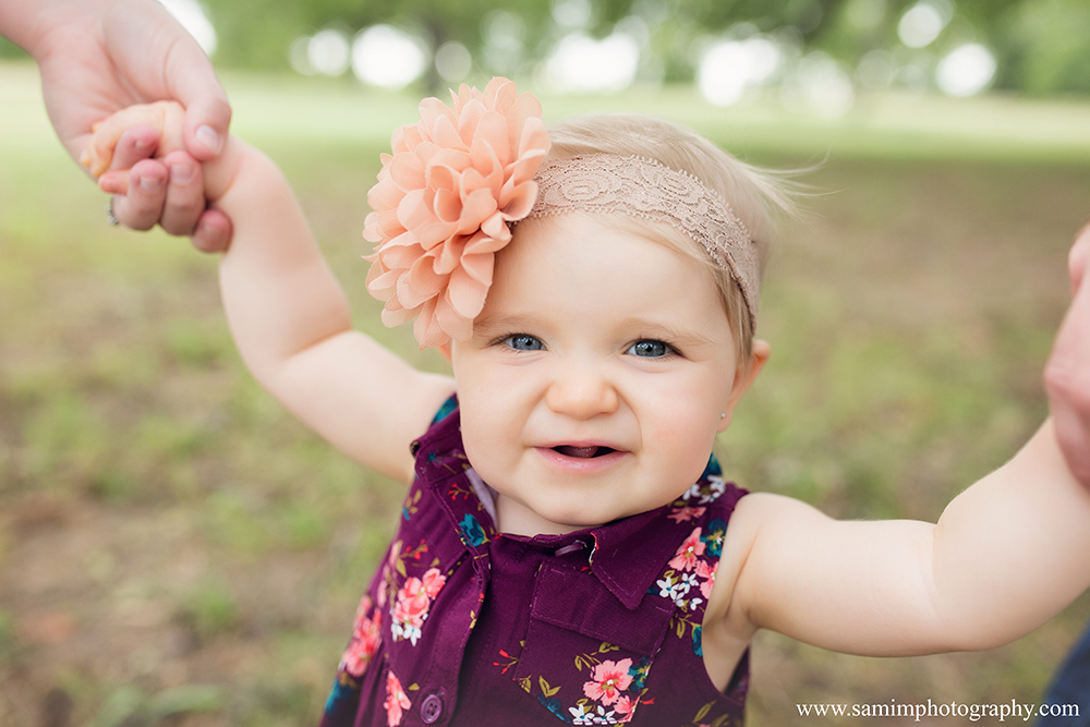 Pecan Orchard First Birthday Session