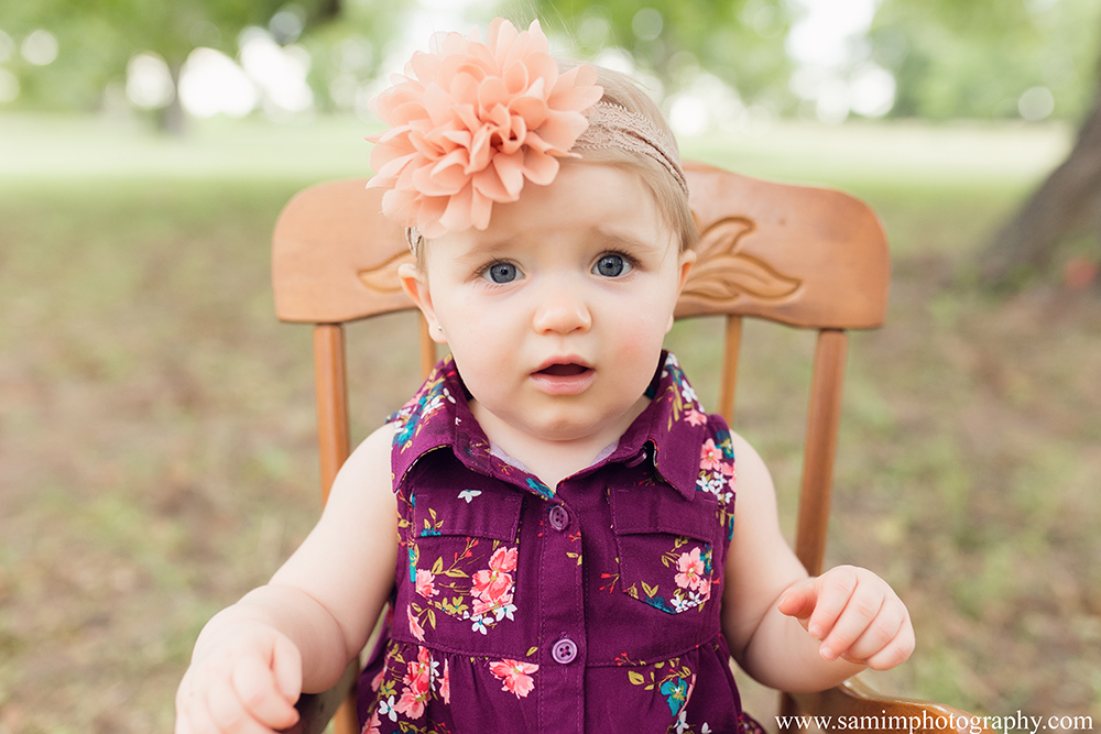 Pecan Orchard First Birthday Session