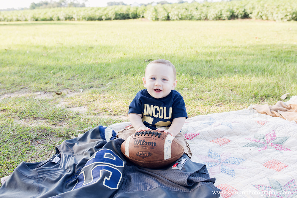 9 month Fall Session football jersey