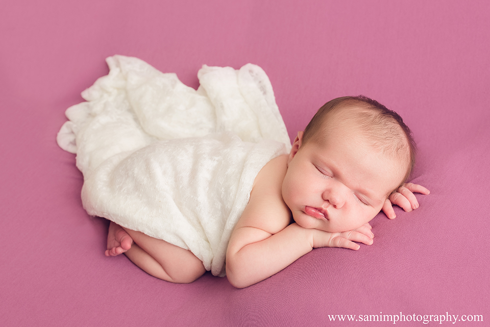 Vintage inspired newborn session