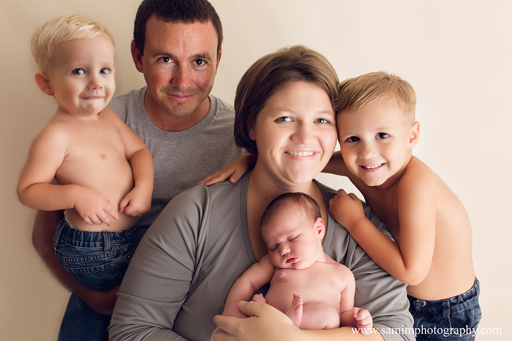 Vintage inspired newborn session